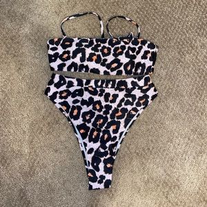 Allure bathing suit cheetah